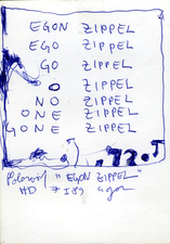 EGON ZIPPEL / Online Archive Egon Poems 