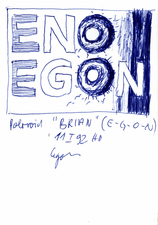 EGON ZIPPEL / Online Archive Egon Poems 