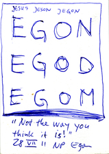 EGON ZIPPEL / Online Archive Egon Poems 