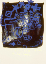 EGON ZIPPEL / Online Archive Swastika Pigment and acrylic on canvas