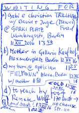 EGON ZIPPEL / Online Archive 2016 