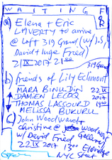 EGON ZIPPEL / Online Archive Waiting For 1993-2022 
