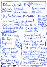 EGON ZIPPEL / Online Archive Pig Schwein Sau 
