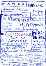 EGON ZIPPEL / Online Archive 2018 