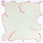 EGON ZIPPEL / Online Archive Ornamental / Technoid / Insectoid Acrylic on distressed canvas