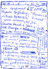EGON ZIPPEL / Online Archive Waiting For 1993-2022 