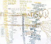 EGON ZIPPEL / Online Archive Corporate Name Paintings Acrylic and dispersion on canvas