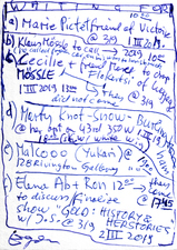 EGON ZIPPEL / Online Archive 2019 