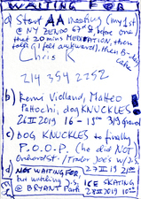 EGON ZIPPEL / Online Archive Waiting For 1993-2022 