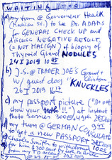 EGON ZIPPEL / Online Archive Waiting For 1993-2022 