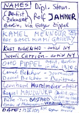 EGON ZIPPEL / Online Archive Names (real ones!) 