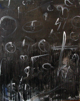 EGON ZIPPEL / Online Archive Paintings (in general) Household paint on canvas