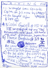 EGON ZIPPEL / Online Archive Waiting For 1993-2022 