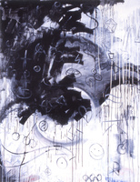 EGON ZIPPEL / Online Archive Paintings (in general) Household paint on canvas