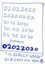 EGON ZIPPEL / Online Archive 2020 