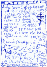 EGON ZIPPEL / Online Archive Waiting For 1993-2022 