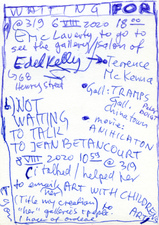 EGON ZIPPEL / Online Archive Waiting For 1993-2022 