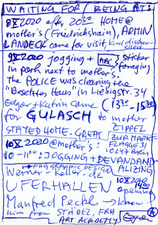 EGON ZIPPEL / Online Archive Waiting For 1993-2022 