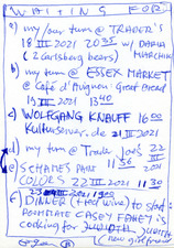 EGON ZIPPEL / Online Archive Waiting For 1993-2022 