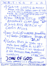 EGON ZIPPEL / Online Archive Waiting For 1993-2022 