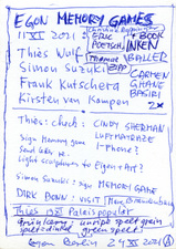 EGON ZIPPEL / Online Archive 2021 
