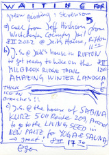 EGON ZIPPEL / Online Archive Waiting For 1993-2022 