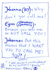 EGON ZIPPEL / Online Archive Johanna Says 