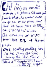 EGON ZIPPEL / Online Archive Johanna Says 