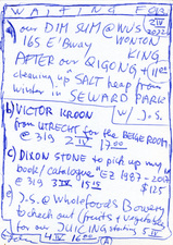 EGON ZIPPEL / Online Archive Waiting For 1993-2022 