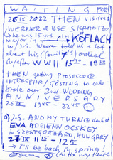 EGON ZIPPEL / Online Archive Waiting For 1993-2022 