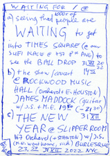 EGON ZIPPEL / Online Archive Waiting For 1993-2022 