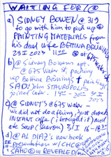 EGON ZIPPEL / Online Archive Waiting For 2023-TODAY 