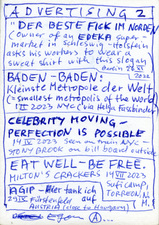 EGON ZIPPEL / Online Archive 2023 