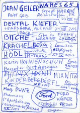 EGON ZIPPEL / Online Archive Names (real ones!) 