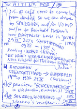 EGON ZIPPEL / Online Archive Waiting For 2023-TODAY 
