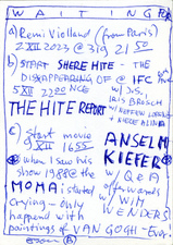 EGON ZIPPEL / Online Archive Waiting For 2023-TODAY 