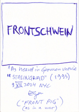 EGON ZIPPEL / Online Archive 2024 