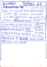 EGON ZIPPEL / Online Archive Names (real ones!) 