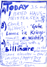 EGON ZIPPEL / Online Archive 2013 