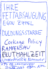 EGON ZIPPEL / Online Archive 2013 