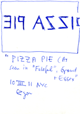 EGON ZIPPEL / Online Archive 2011 