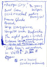 EGON ZIPPEL / Online Archive 2011 