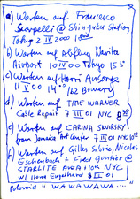 EGON ZIPPEL / Online Archive 2001 