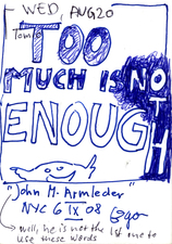 EGON ZIPPEL / Online Archive 2008 