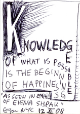 EGON ZIPPEL / Online Archive 2008 