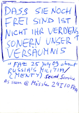 EGON ZIPPEL / Online Archive 2010 