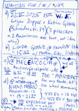 EGON ZIPPEL / Online Archive 2025 