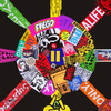 EGON ZIPPEL / Online Archive DEVANDALIZING Stickers from NYC and acrylic paint on canvas