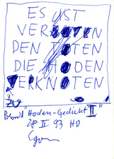 EGON ZIPPEL / Online Archive 1993 