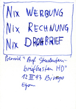 EGON ZIPPEL / Online Archive 1993 